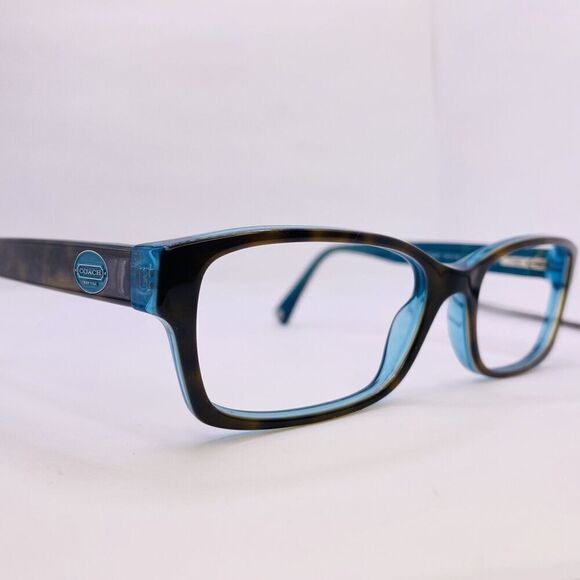 Coach Authentic Eyeglasses HC 6040 Brooklyn 5116 52 [] 16 135 MM Dark Tortoise - Picture 1 of 9